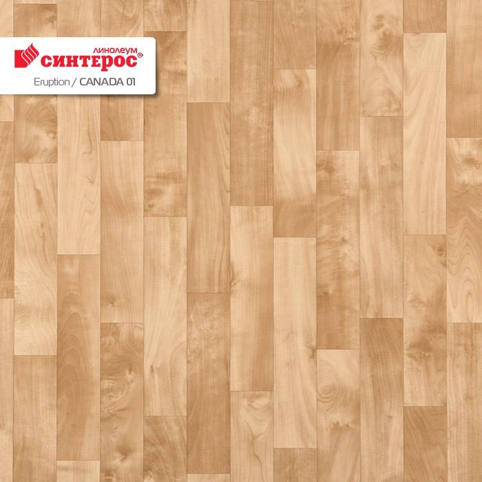 Линолеум бытовой "Синтерос" Eruption Canada 01 (2,5м) — купить в Евпатории
