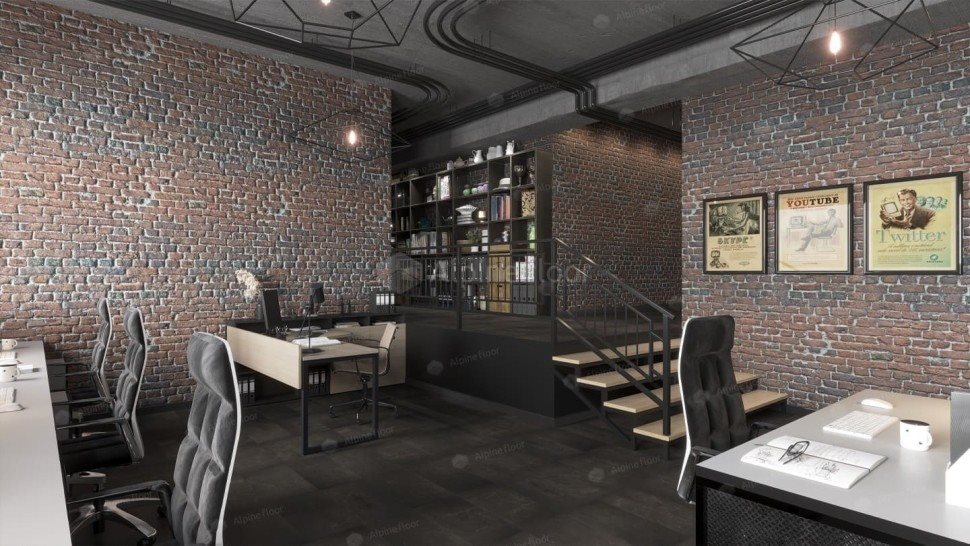 Виниловая плитка "Alpine Floor" Light Stone Ларнака (608*303*2,5 мм) — купить в Евпатории