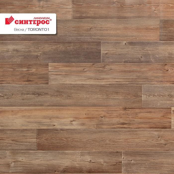 Линолеум бытовой "Синтерос" Весна Toronto 1 (1,5м) — купить в Евпатории