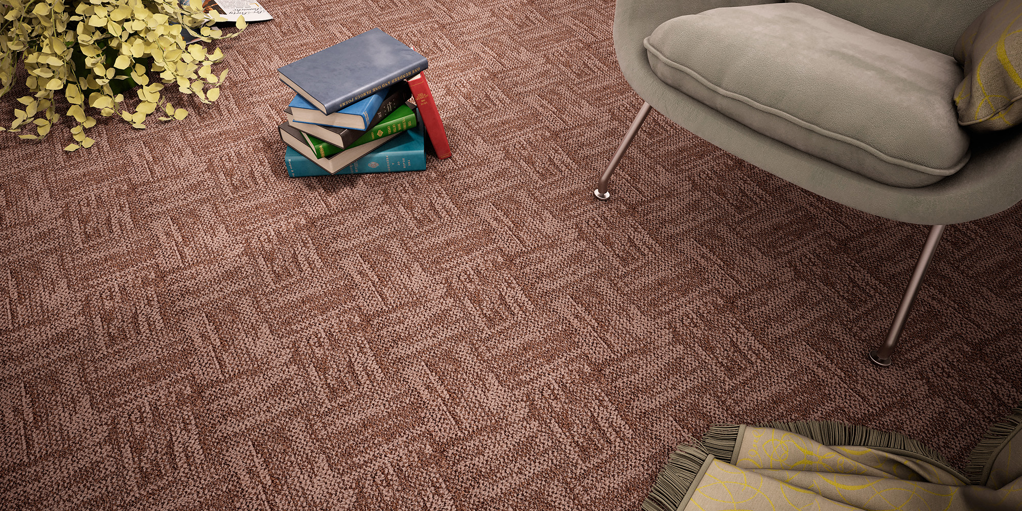 Ковролин "Зартекс" Тунис 003 Серый (3,5м) — купить в Евпатории