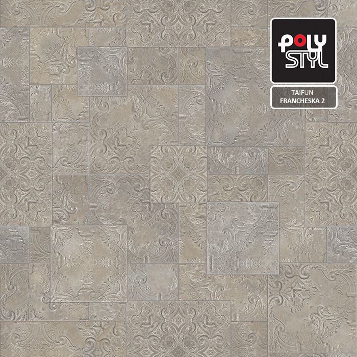 Линолеум бытовой "Polystyl" Taifun Франческа 1 (3м) — купить в Евпатории