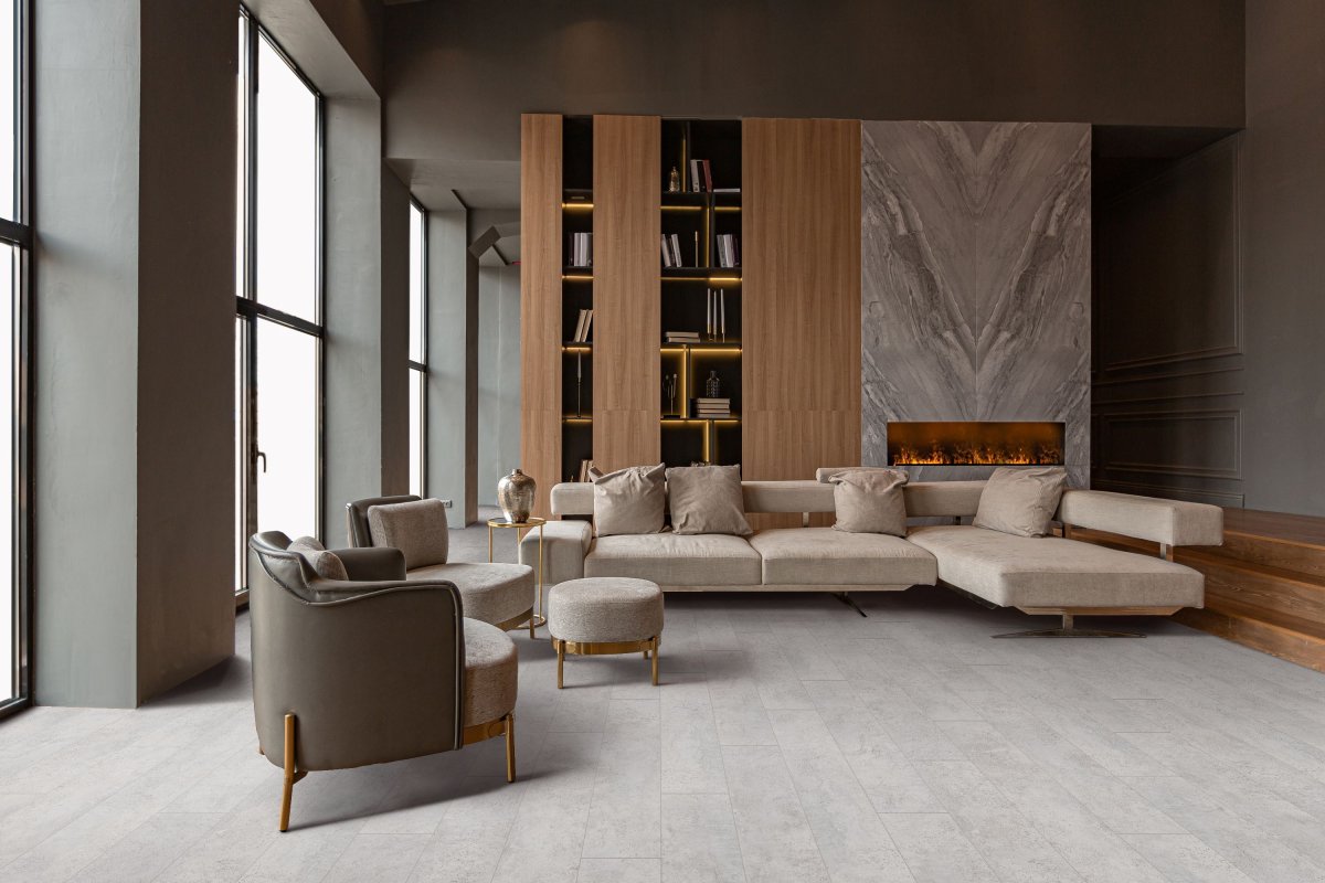 Ламинат  "Floorpan" Кристалл Грей (1380*193*8 мм) — купить в Евпатории