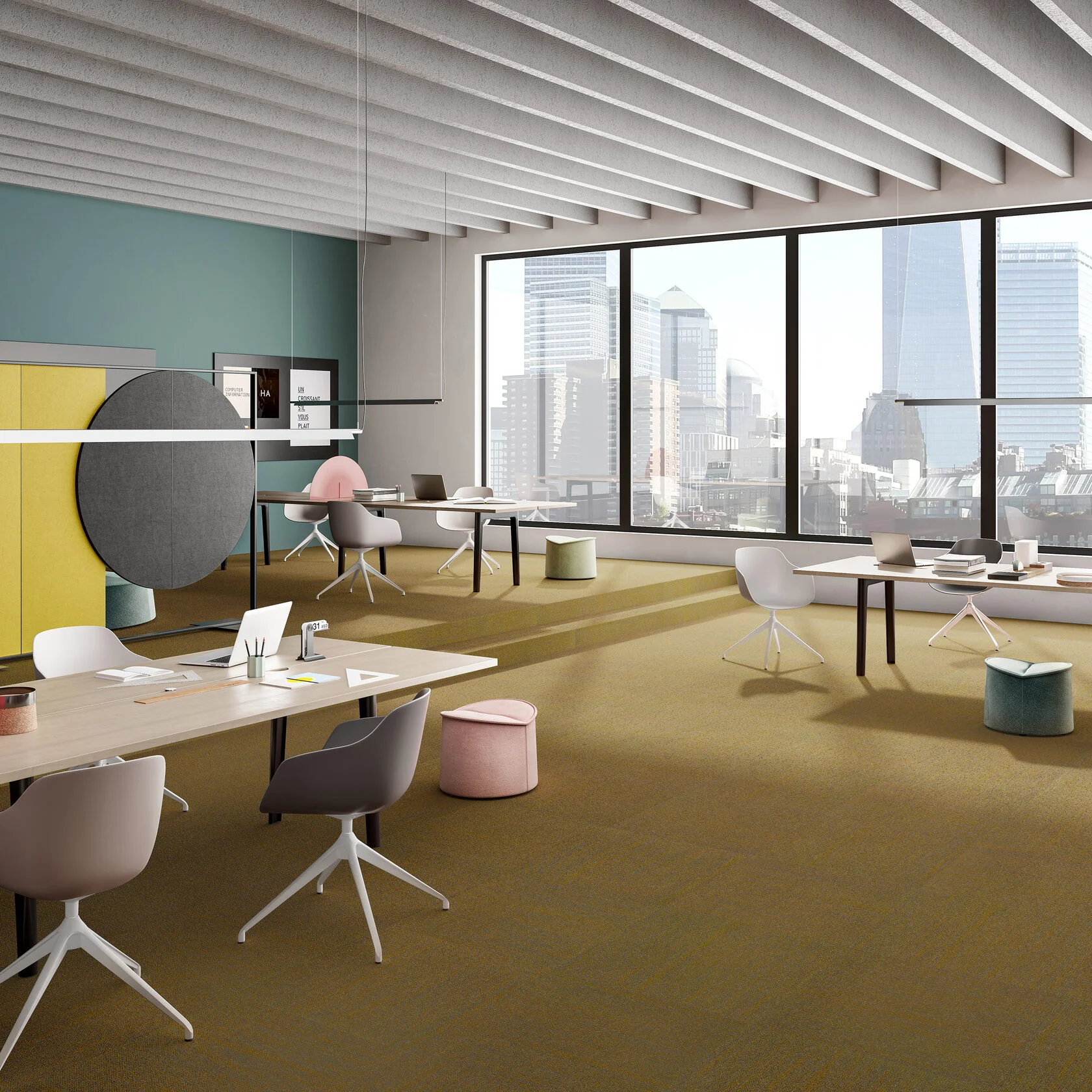 Ковровая плитка Marvel Tile 97 (500*500*6 мм) — купить в Евпатории