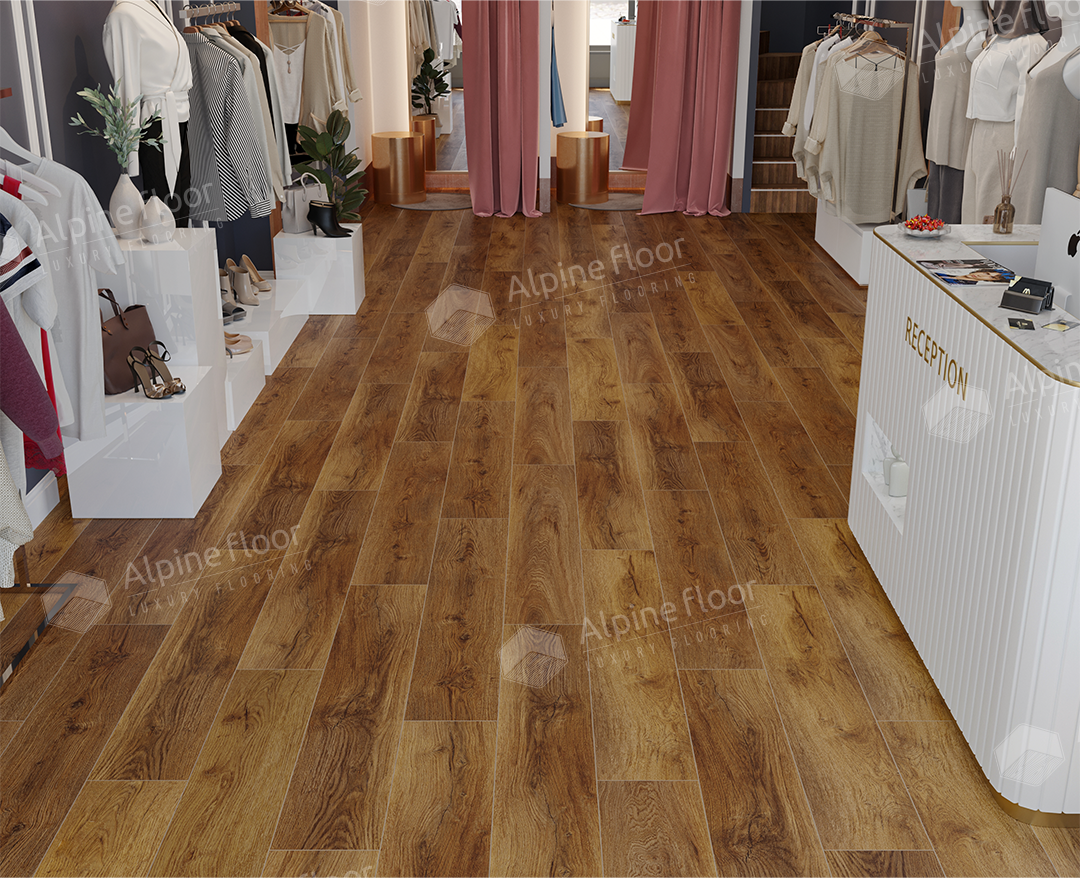 SPC ламинат "Alpine Floor" Ноктюрн (1220*183*4 мм) — купить в Евпатории