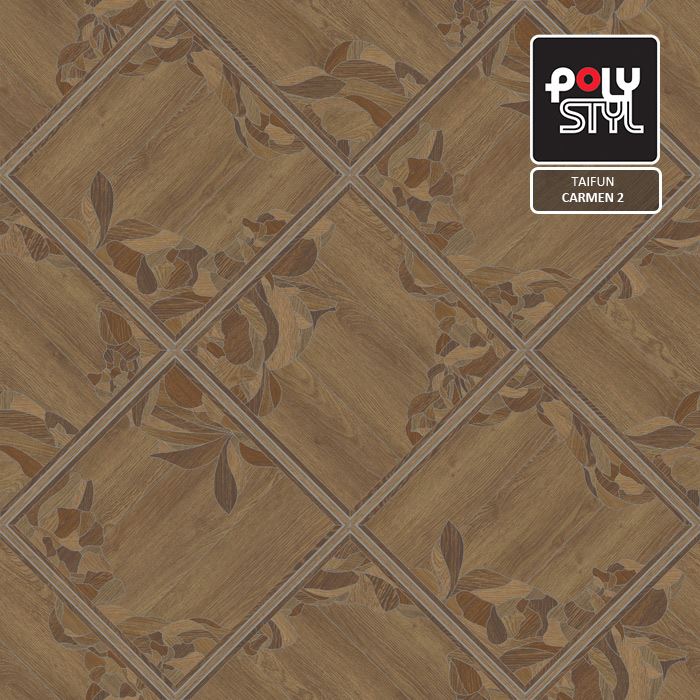 Линолеум бытовой "Polystyl" Taifun Carmen 2 (3,5м) — купить в Евпатории