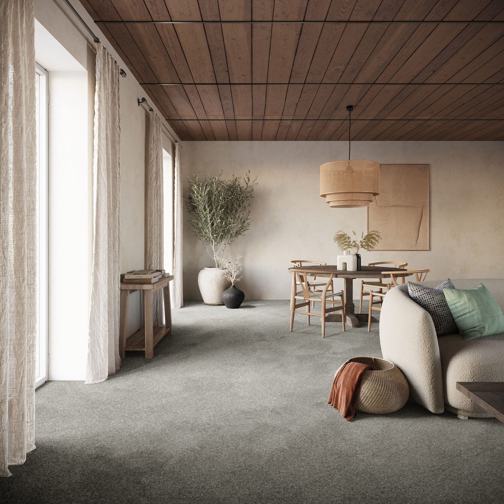 Ковровая плитка "Bonkeel" Spartacus 92 (750*280*19,5 мм) — купить в Евпатории