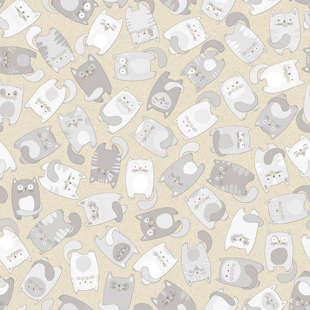 Линолеум бытовой "Синтерос" Комфорт Kitty 1 (2,5м) — купить в Евпатории