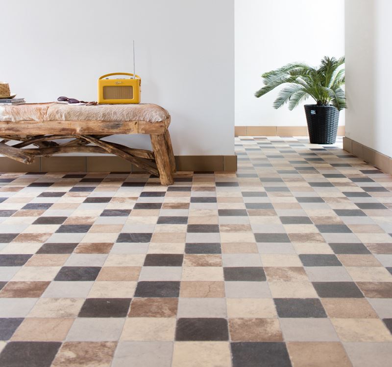 Линолеум бытовой "IVC" Bingo Pietra 596 (3м) — купить в Евпатории