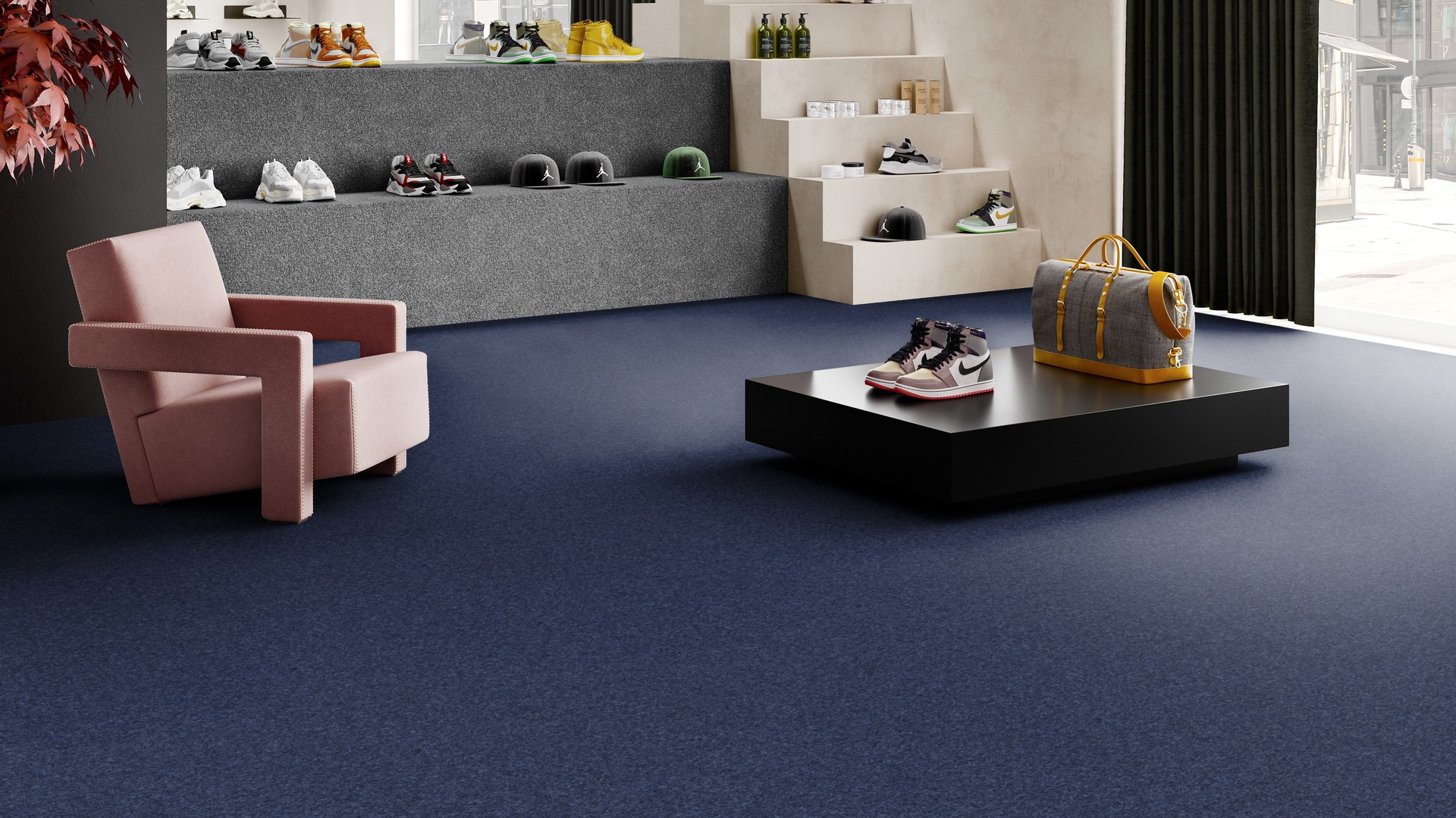 Ковровая плитка Medusa Tile 77 (500*500*5 мм) — купить в Евпатории