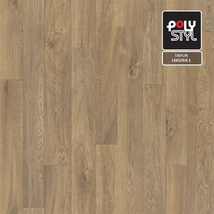 Линолеум бытовой "Polystyl" Taifun Честер 1 (3м) — купить в Евпатории