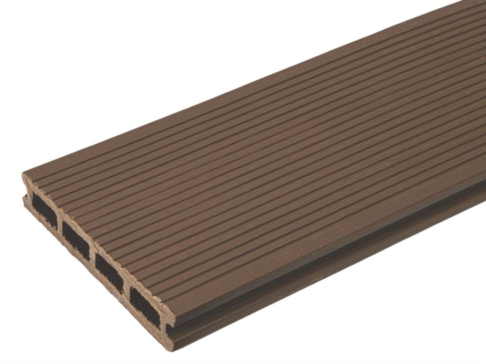 Террасная доска орех TalverWood 150*25мм, 3 D+вельвет брашинг — купить в Евпатории