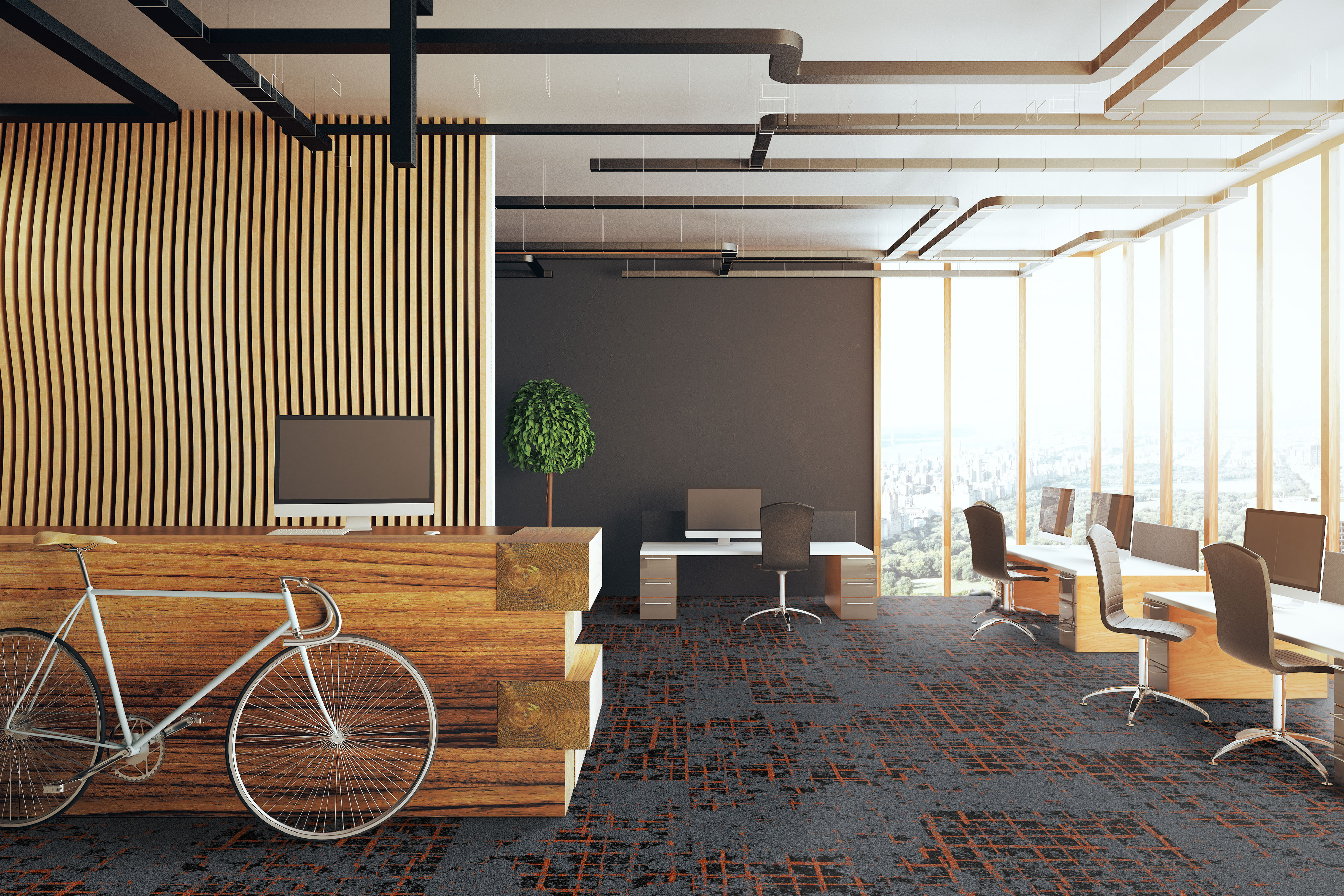 Ковровая плитка Macro Tile 91 (500*500*5 мм) — купить в Евпатории