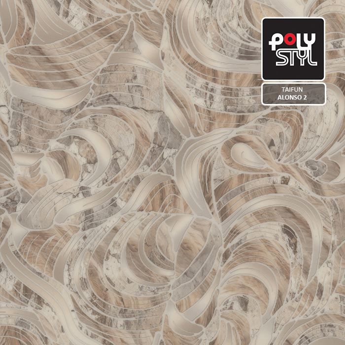 Линолеум бытовой "Polystyl" Taifun Alonso 2 (3м) — купить в Евпатории