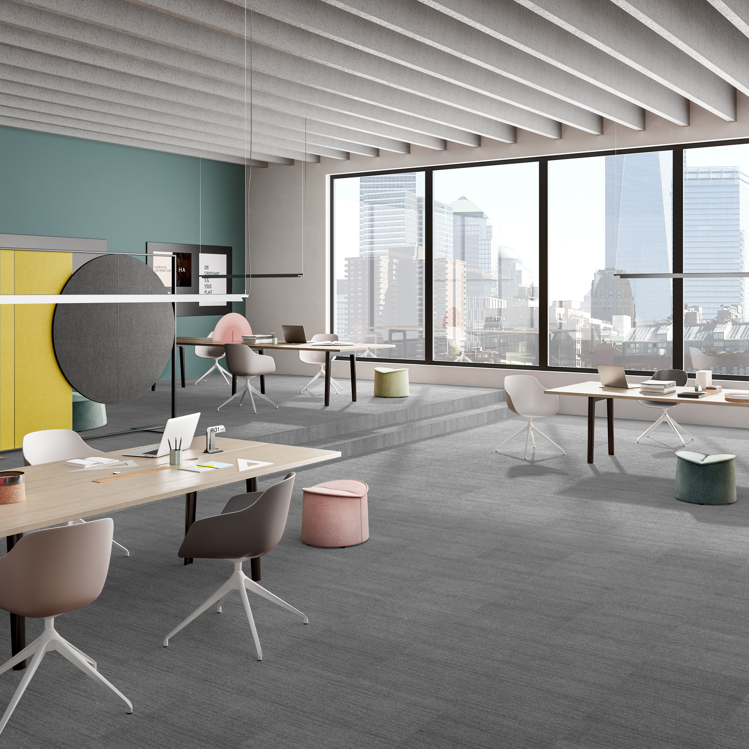 Ковровая плитка Marvel Tile 97 (500*500*6 мм) — купить в Евпатории