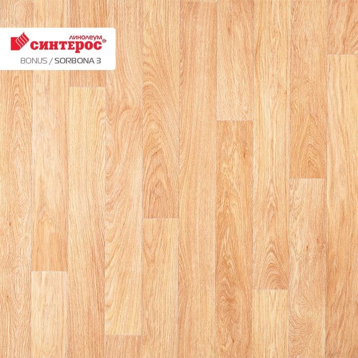 Линолеум усиленный бытовой "Синтерос" Bonus Sorbona 3 (4м) — купить в Евпатории