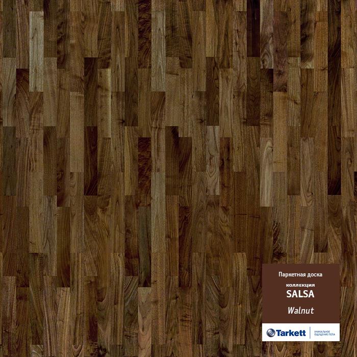 Паркетная доска "Tarkett" Salsa Орех американский (2283*194*14 мм) — купить в Евпатории