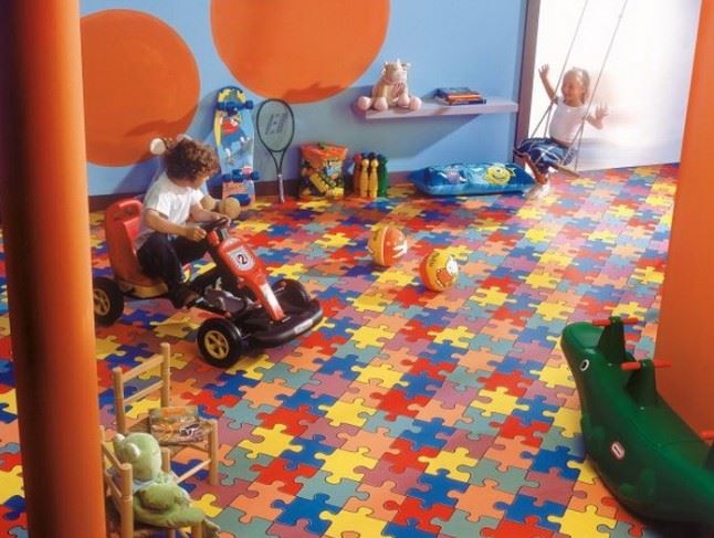 Линолеум бытовой "IVC" Neo Puzzle 50 (3,5м) — купить в Евпатории