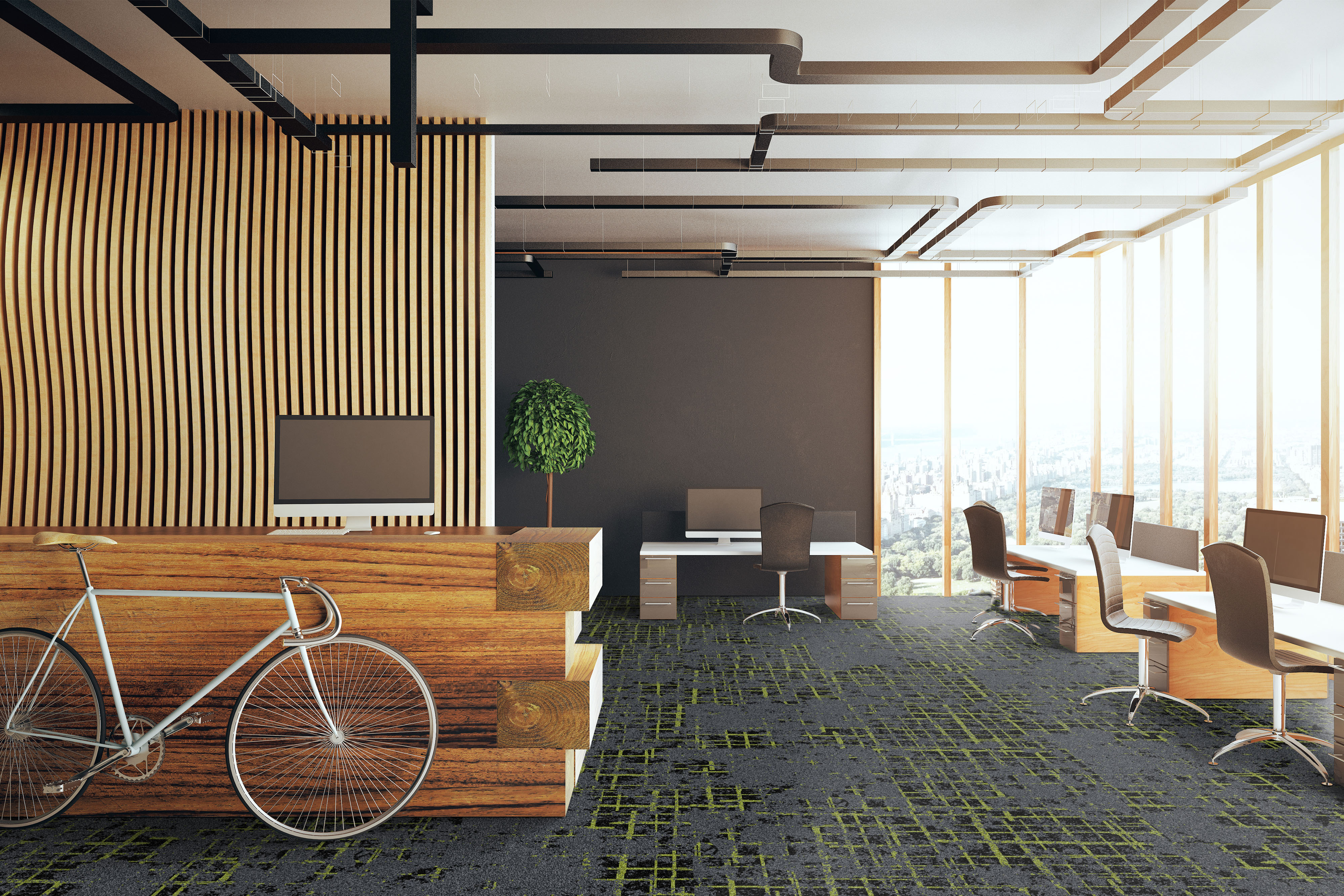 Ковровая плитка Macro Tile 92 (500*500*5 мм) — купить в Евпатории