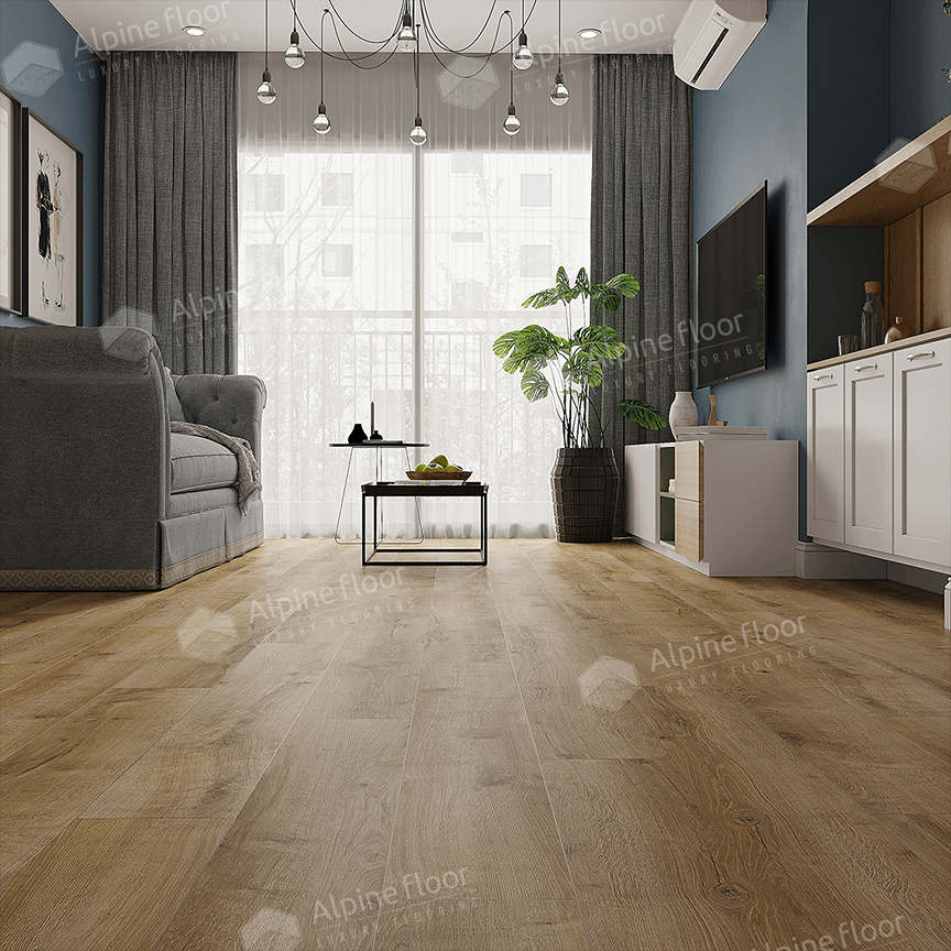 Ламинат "Alpine Floor" Дуб Бирмингем (1285*192*8 мм) — купить в Евпатории