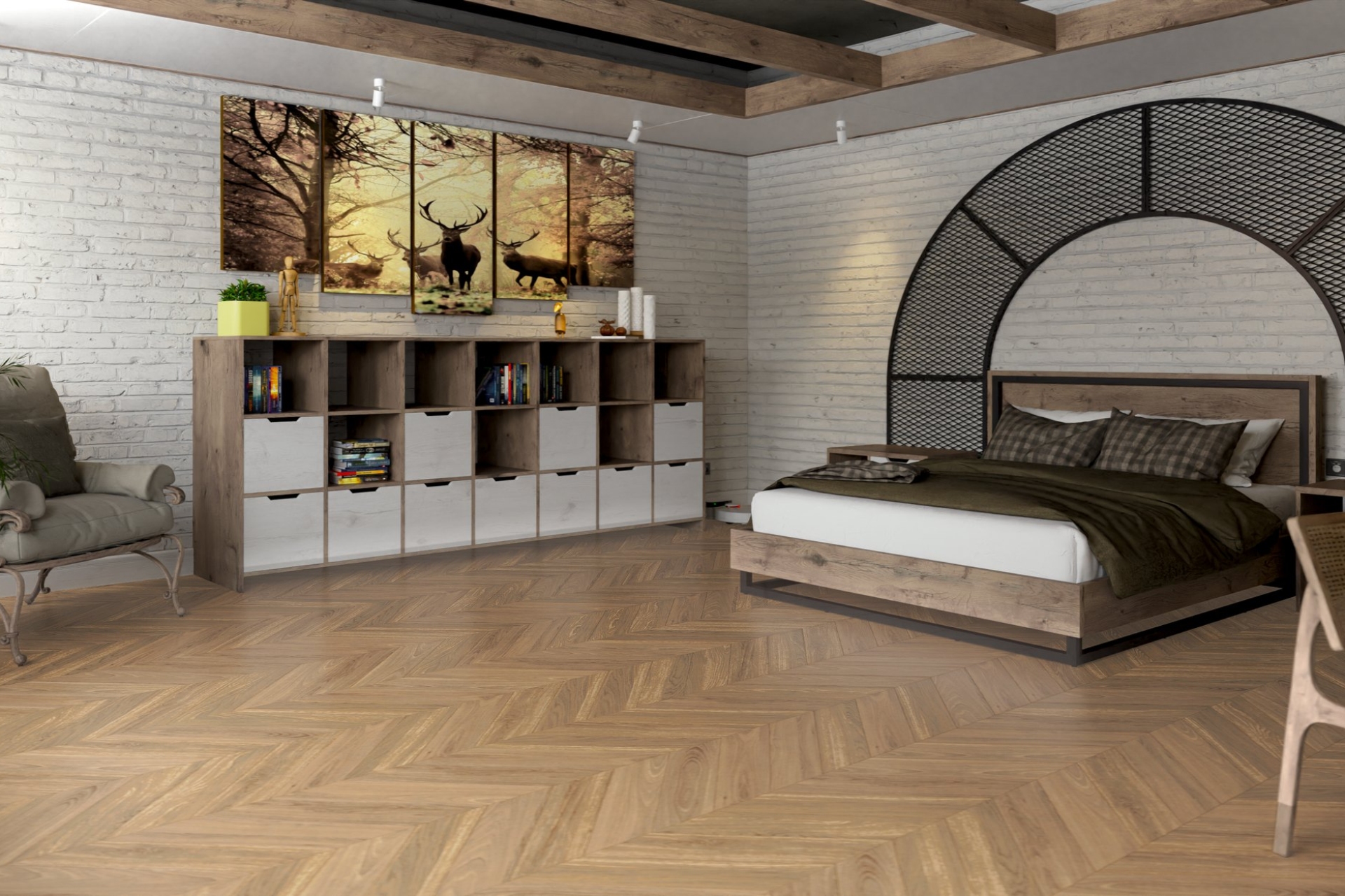 Инженерный паркет «Damy Floor» Натуральный — купить в Евпатории