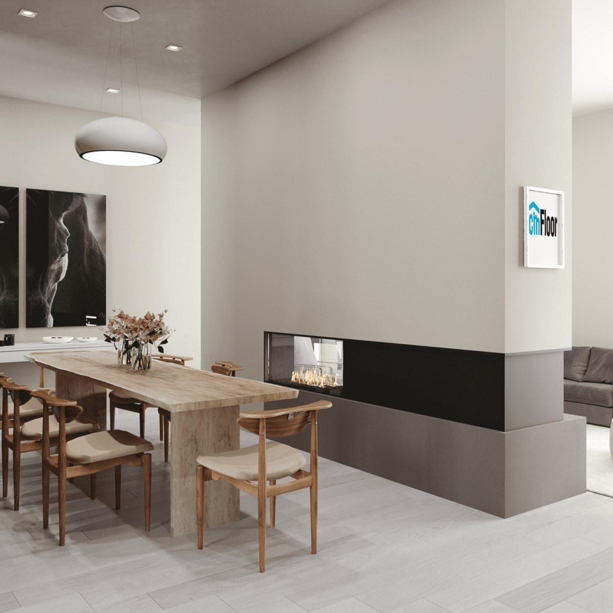 Виниловое напольное покрытие ScandiWood 02 Дуб Белый (180*1220*5 мм) — купить в Евпатории