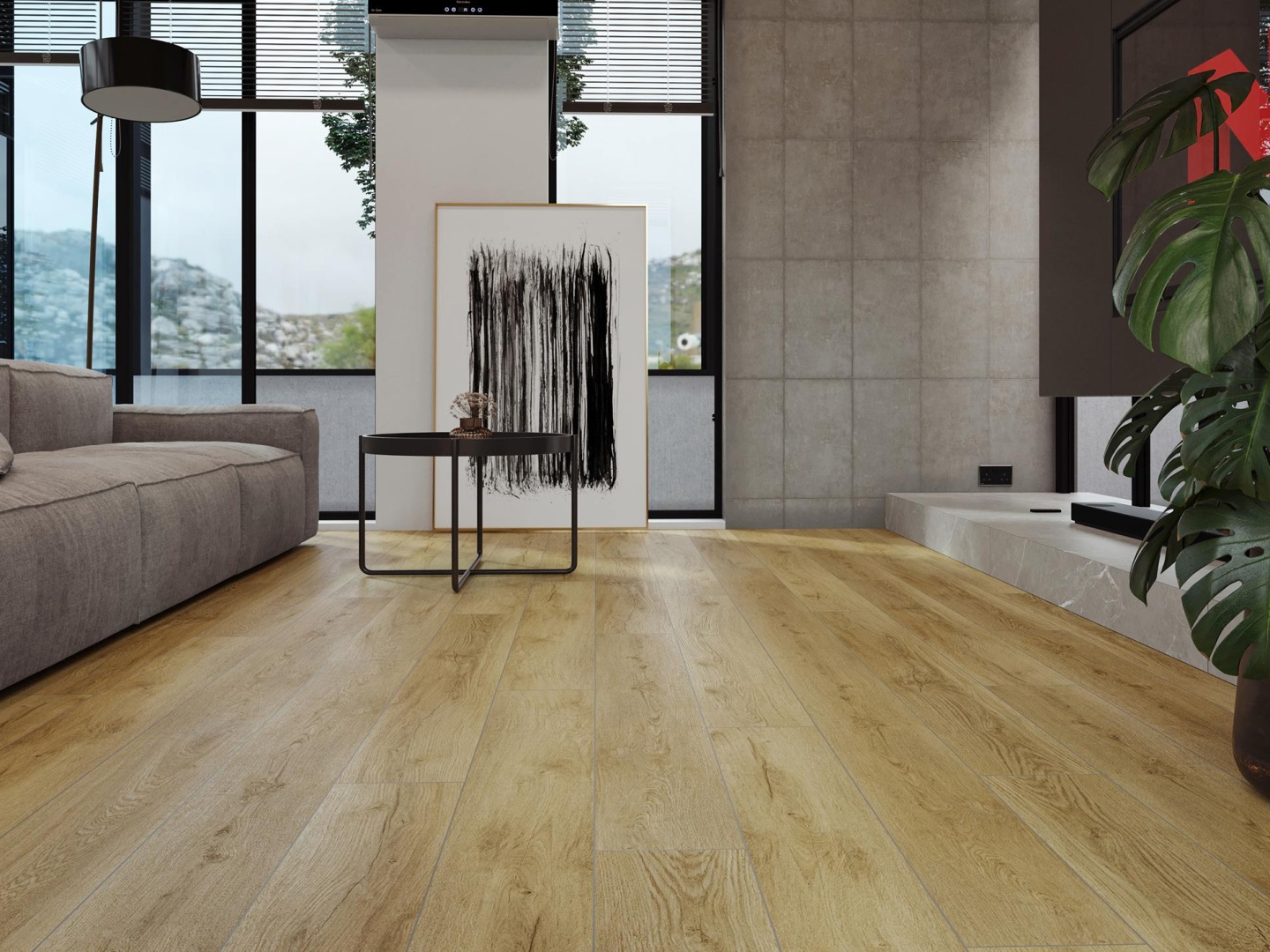 Каменно-полимерный ламинат SPC "Tulesna" Chats (600*125*4 мм) — купить в Евпатории