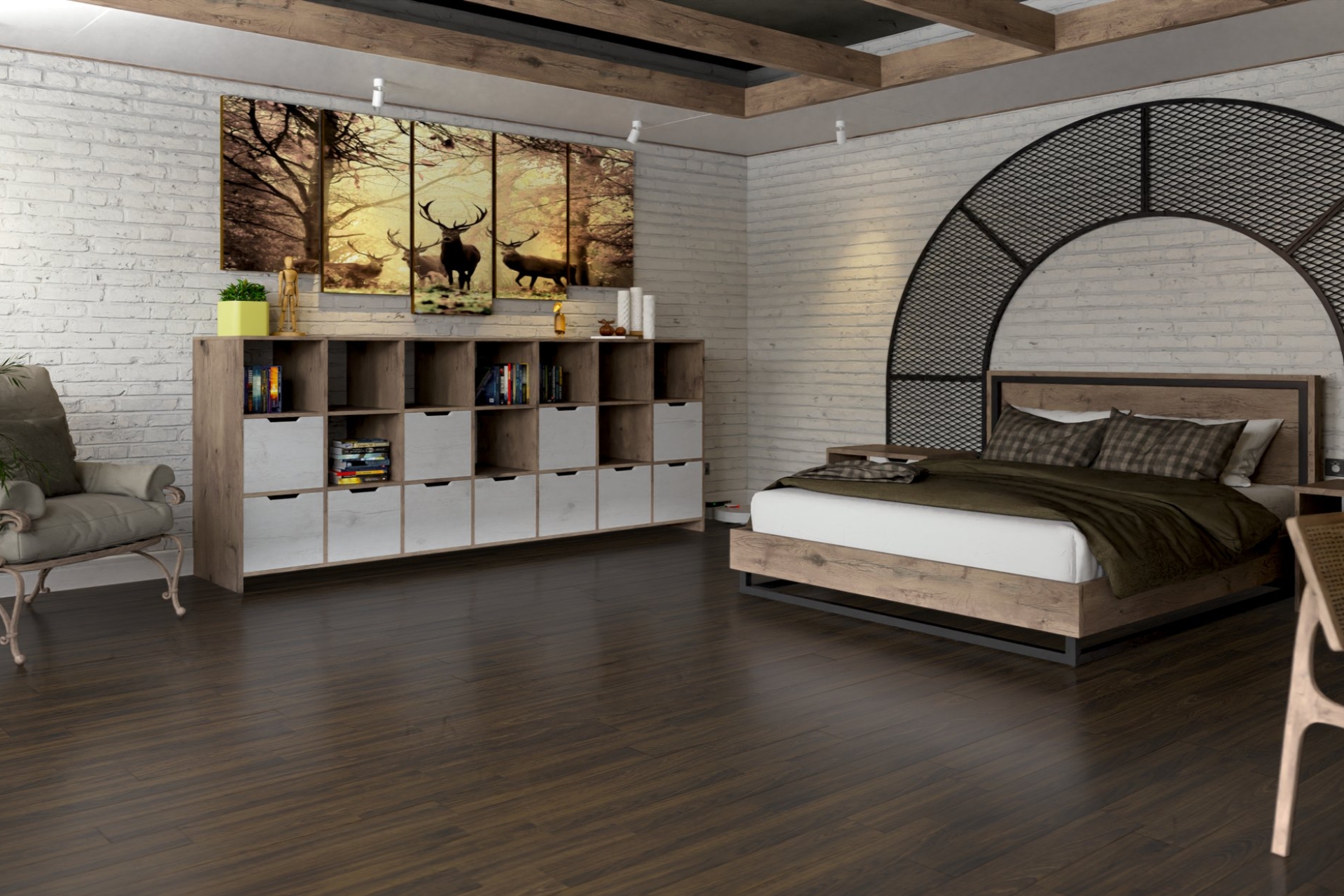 Инженерный паркет «Damy Floor» Шоколадный — купить в Евпатории