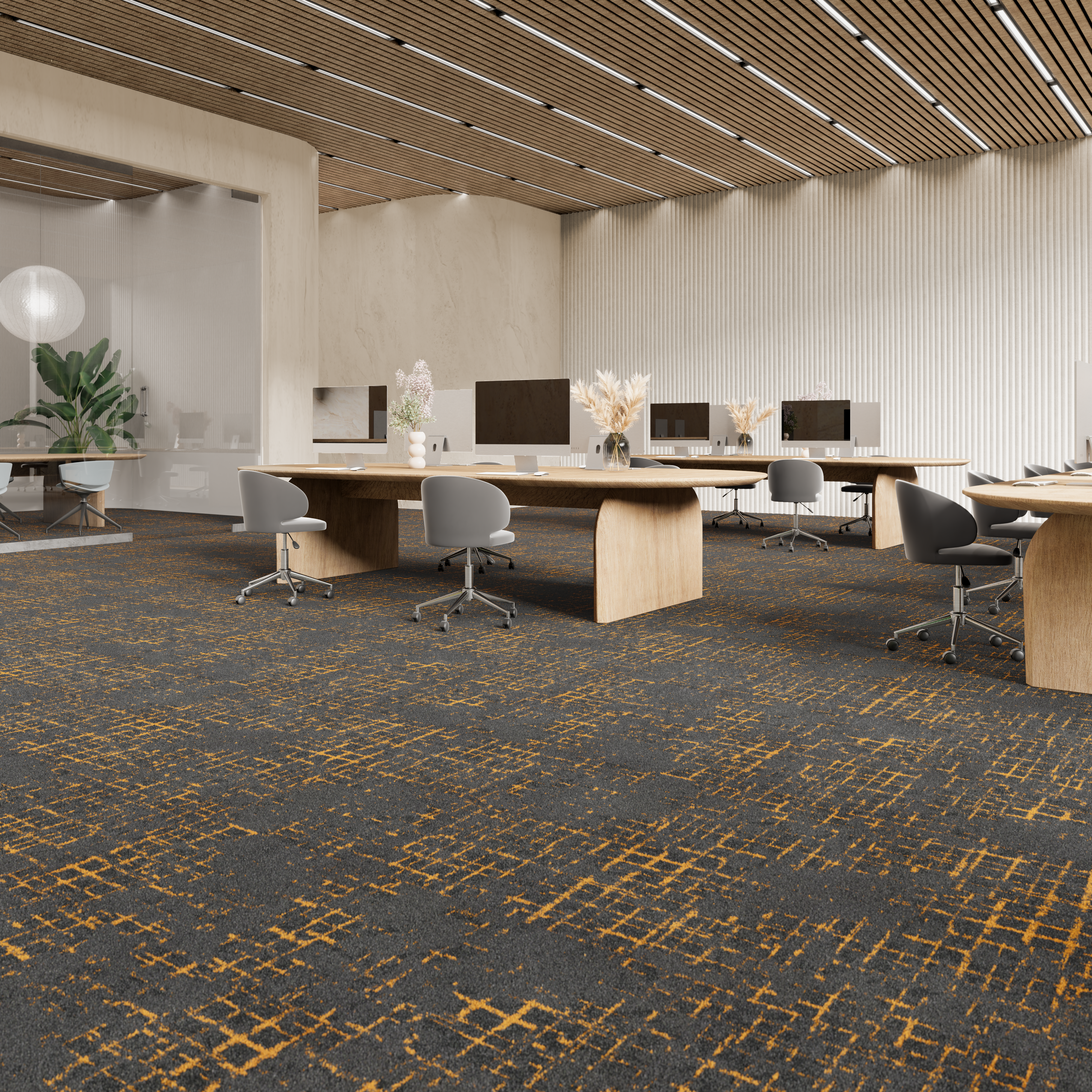 Ковровая плитка Macro Tile 95 (500*500*5 мм) — купить в Евпатории