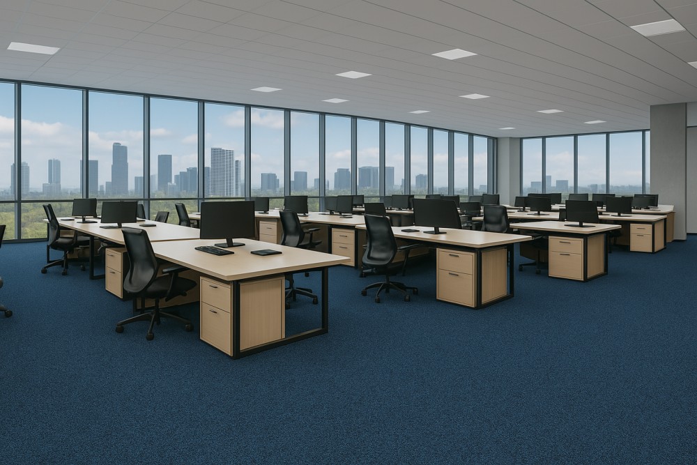 Ковролин Haima «Wilkins» Atom Blue 07 (3,66 м) — купить в Евпатории