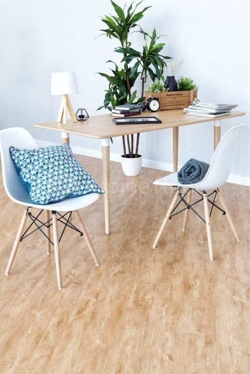 Замковая ПВХ плитка "Alpine Floor" Бук  (1220*183*4мм) — купить в Евпатории