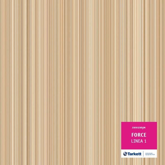 Линолеум полукоммерческий "Tarkett" Force Linea 1 (4м) — купить в Евпатории