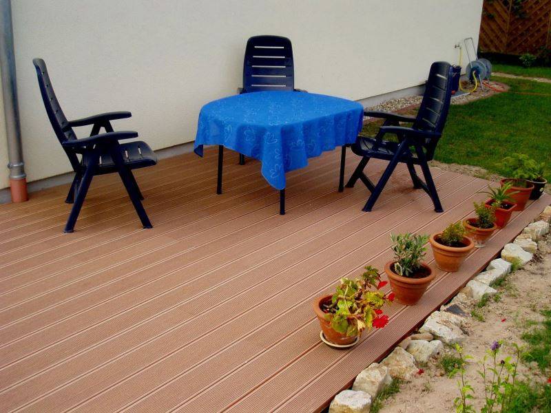 Террасная доска Deckron (4000*153*28 мм) шовная — купить в Евпатории