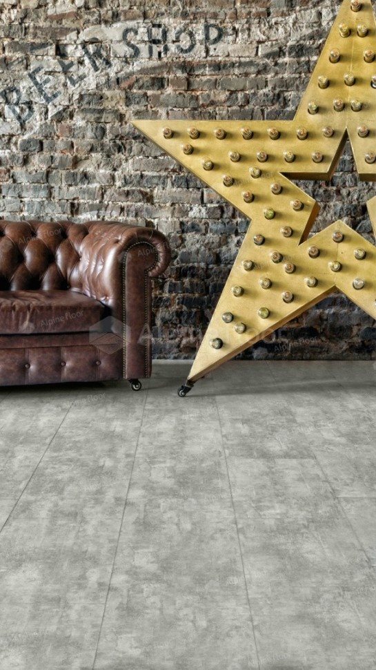 Виниловая плитка "Alpine Floor" Light Stone Ратленд (608*303*2,5 мм) — купить в Евпатории