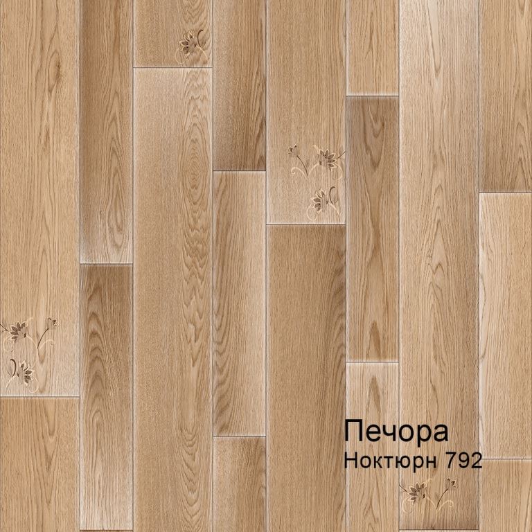 Линолеум бытовой "Комитекс" Печора Ноктюрн 792 (4м) — купить в Евпатории