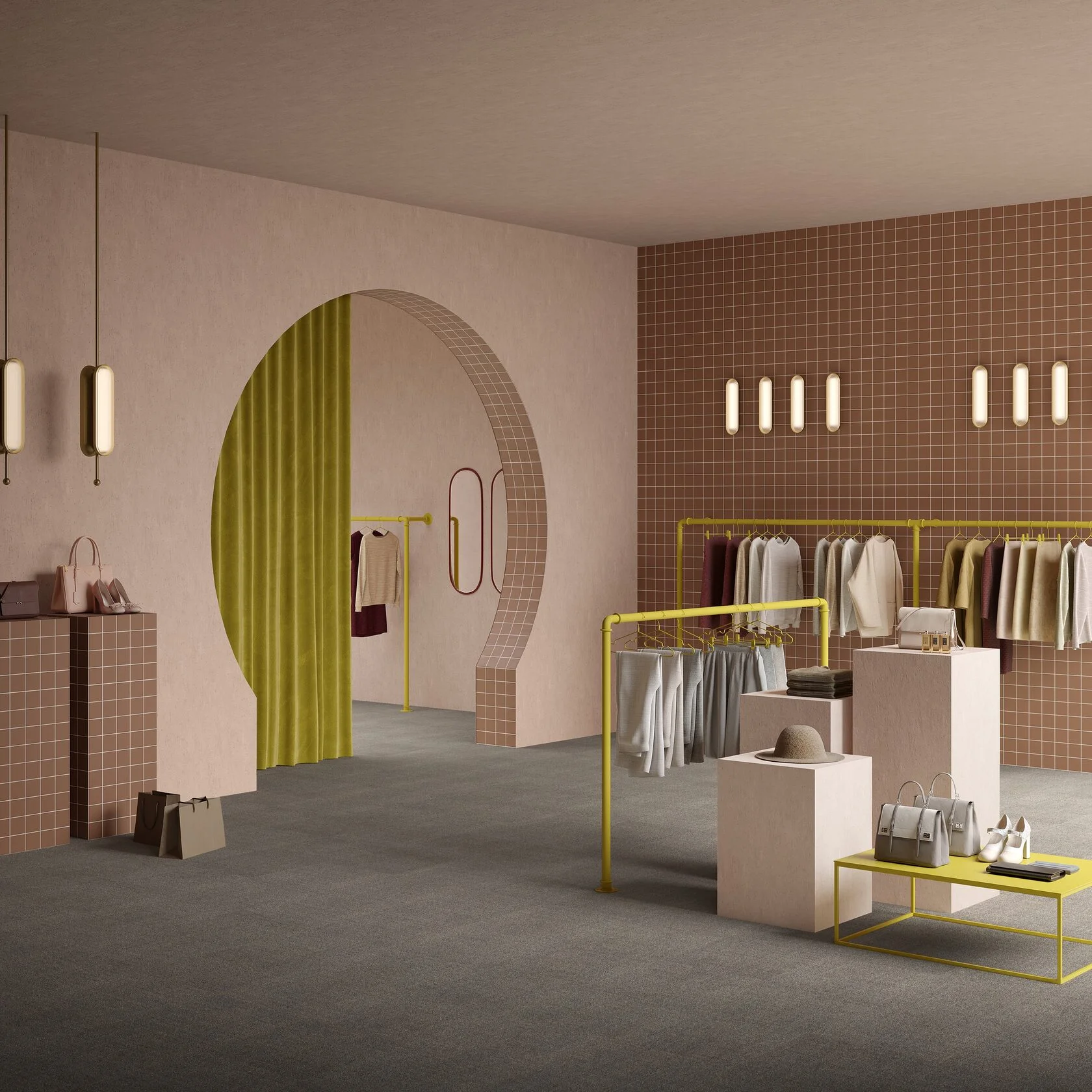 Ковровая плитка Mantra Tile 99 (500*500*6 мм) — купить в Евпатории