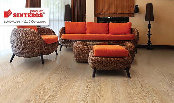 Паркетная доска "Синтерос" Europlank Дуб ориджинал (2000*140*13,2 мм) — купить в Евпатории