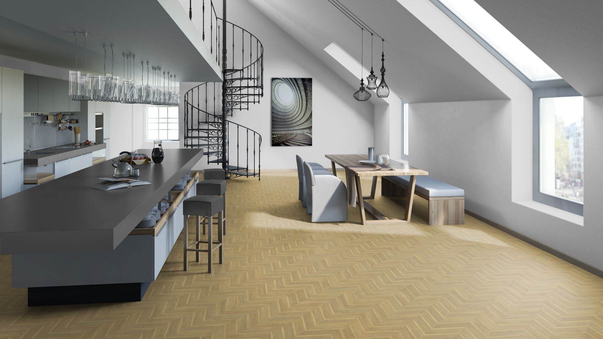 Линолеум полукоммерческий "Tarkett" Idylle Nova Cascad 2 (4м) — купить в Евпатории