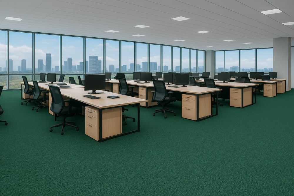 Ковролин Haima «Wilkins» Atom Green 12 (3,66 м) — купить в Евпатории