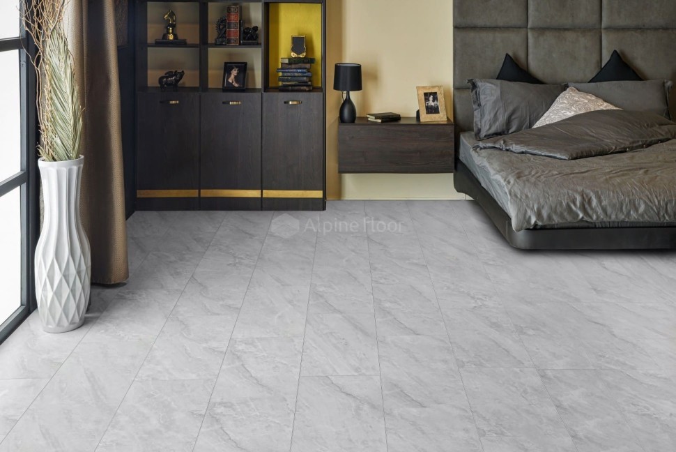 Виниловая плитка "Alpine Floor" Light Stone Вердон (608*303*2,5 мм) — купить в Евпатории