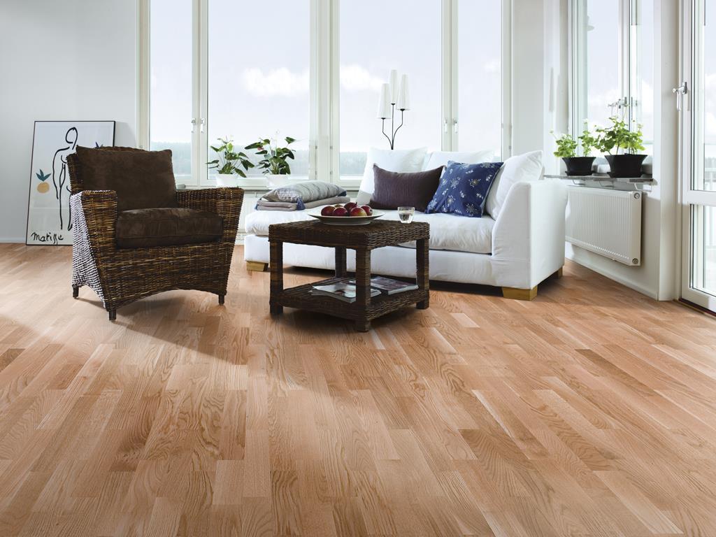 Паркетная доска "Tarkett" Samba Дуб натур (1123*192*14 мм) — купить в Евпатории