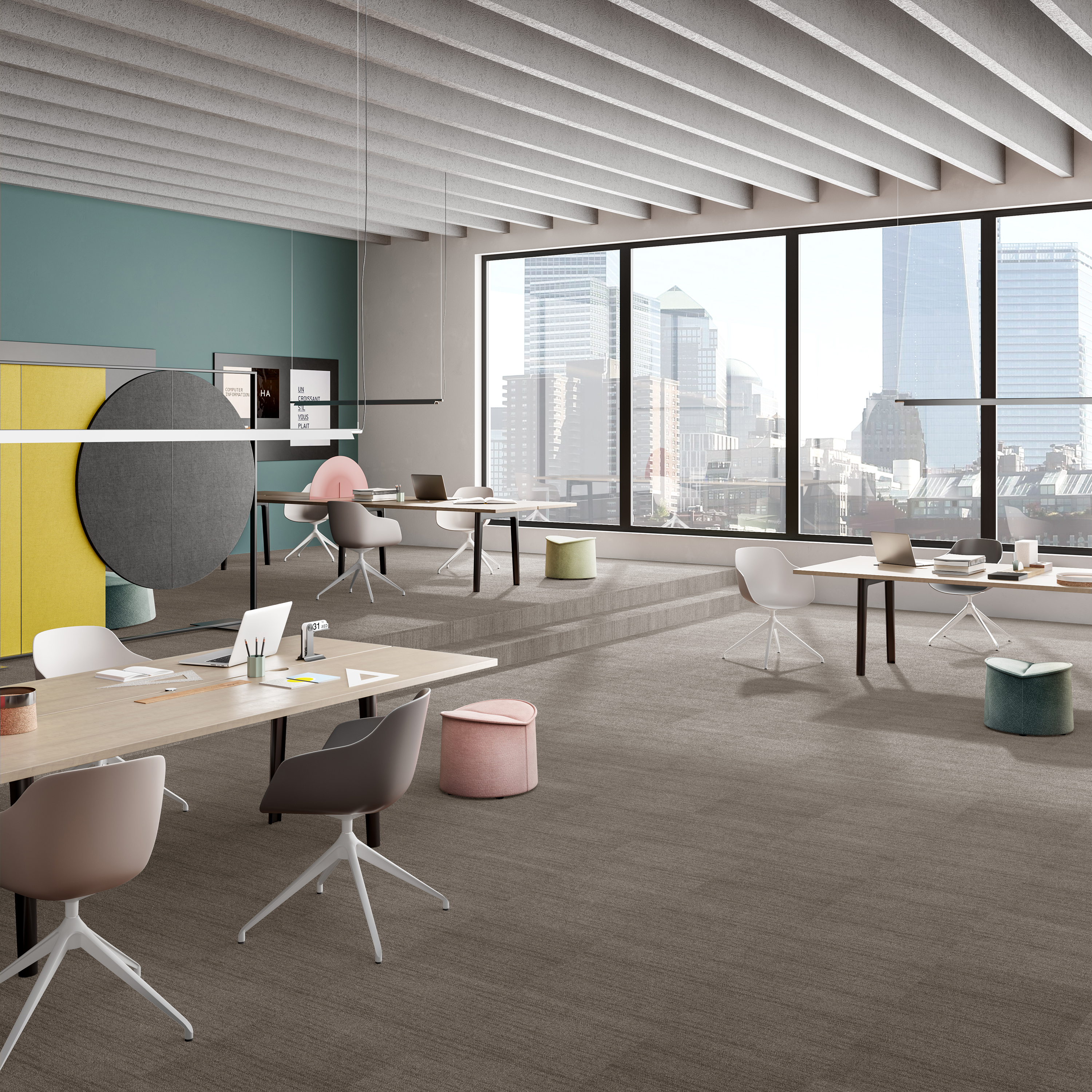 Ковровая плитка Marvel Tile 94 (500*500*6 мм) — купить в Евпатории