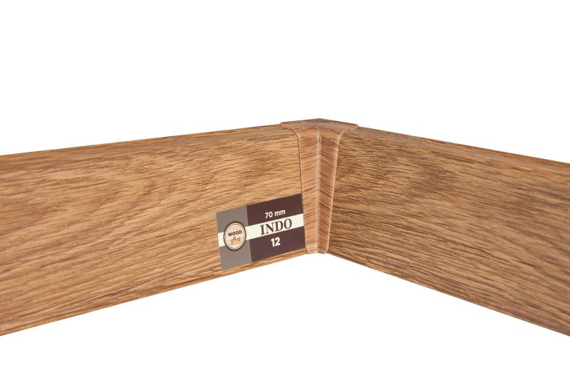 Плинтус "Arbiton" Indo Дуб Темный (2500*26*70 мм) — купить в Евпатории