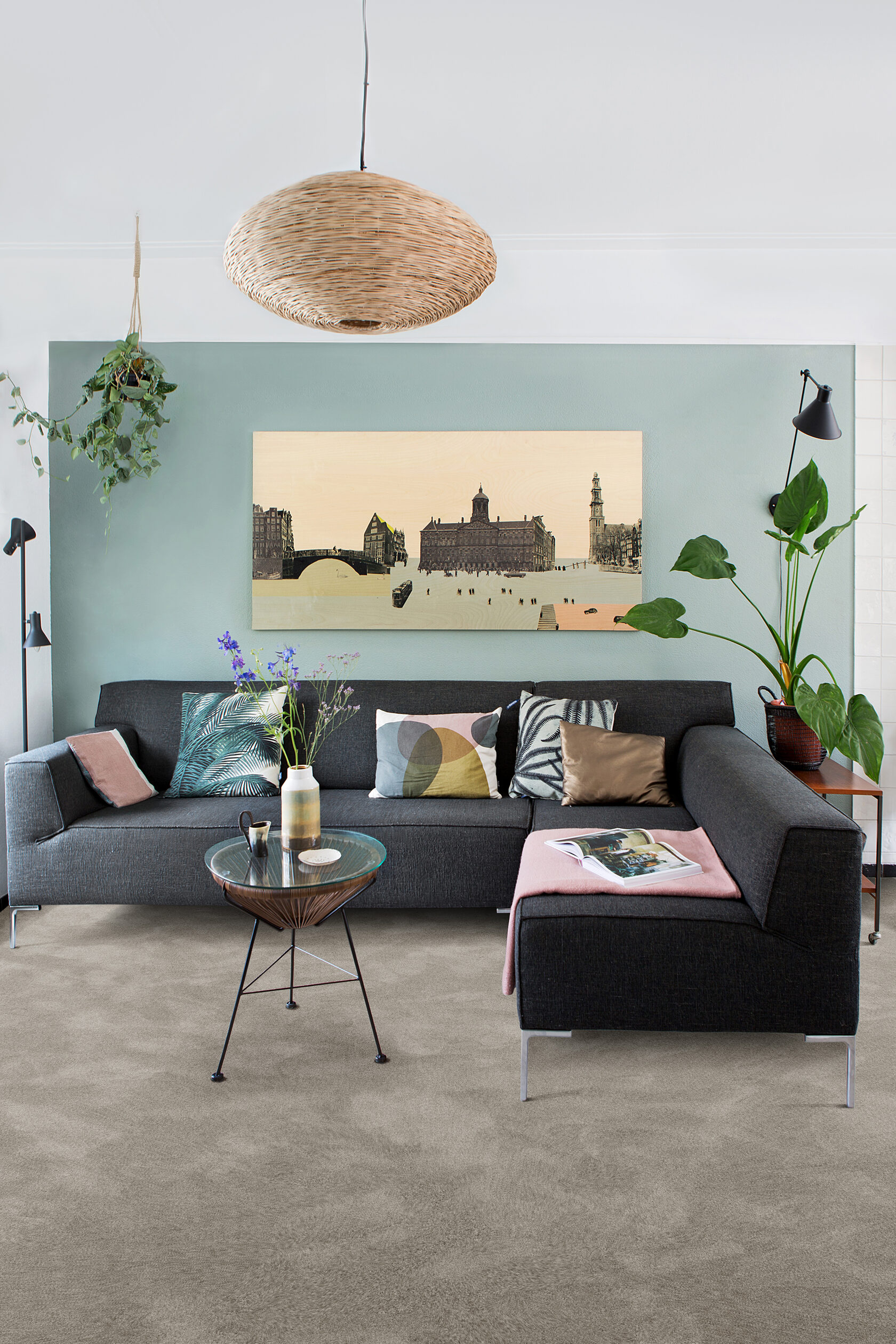 Ковровое покрытие "Bonkeel" Brooklyn Plain 39 (ширина 4м) — купить в Евпатории