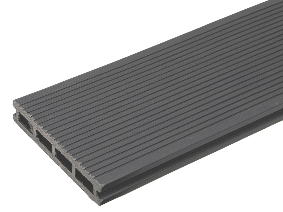 Террасная доска серый TalverWood 150*25мм, 3 D+вельвет брашинг — купить в Евпатории