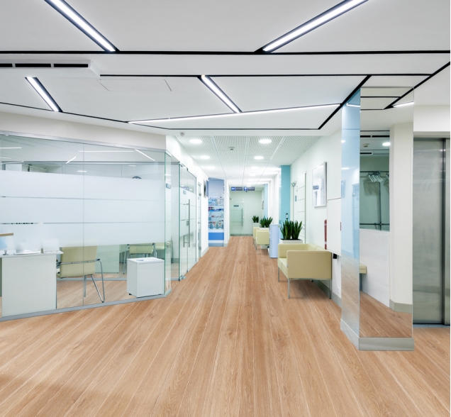 SPC ламинат "CronaFloor" Wood 4V Дуб Монтара (1200*180*4 мм) — купить в Евпатории