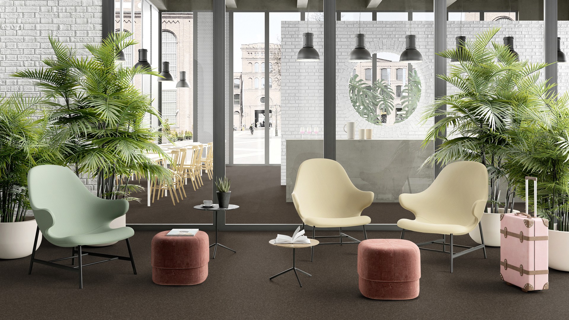 Ковровая плитка Medusa Tile 43 (500*500*5 мм) — купить в Евпатории