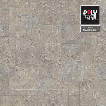 Линолеум бытовой "Polystyl" Taifun Франческа 2 (3,5м) — фото и характеристики
